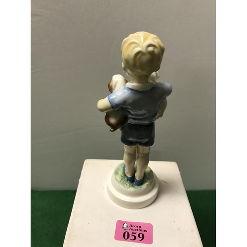 59 - BEAUTIFUL ROYAL WORCESTER FIGURE 