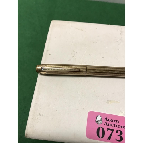 73 - VINTAGE BALL POINT PEN - MARKED 