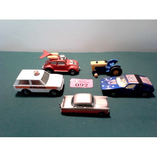 92 - 5 X VINTAGE BOXED MATCHBOX DIECAST CARS