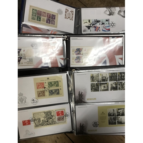 548 - 3 X LARGE ALBUMS OF FDC'S - APPROX 300