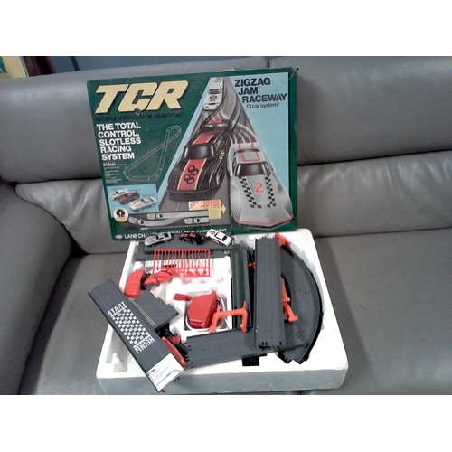 282 - BOXED TCR ZIG ZAG JAM RACEWAY SET