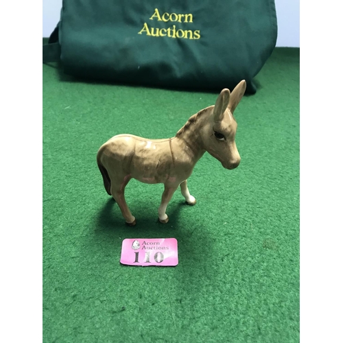 110 - LOVELY COLLECTABLE BESWICK DONKEY