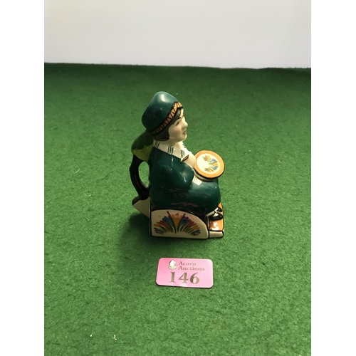 146 - MINI CLARICE CLIFF - PROMOTIONAL RELEASE - 10CMS H
