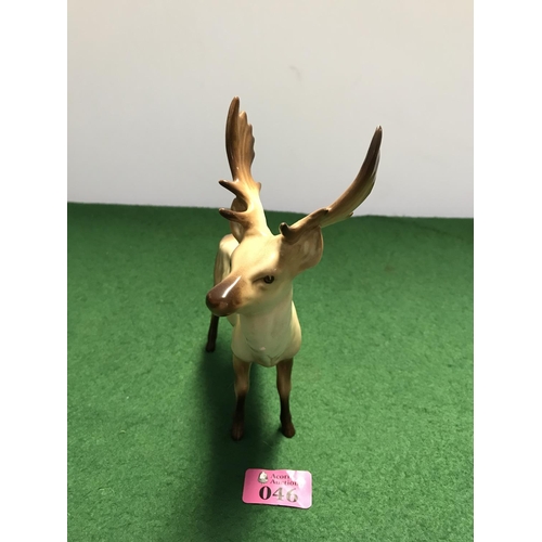 46 - LOVELY COLLECTABLE BESWICK STAG