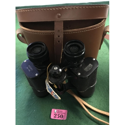 250 - PAIR OF CASED AQUILUS FRENCH BINOCULARS