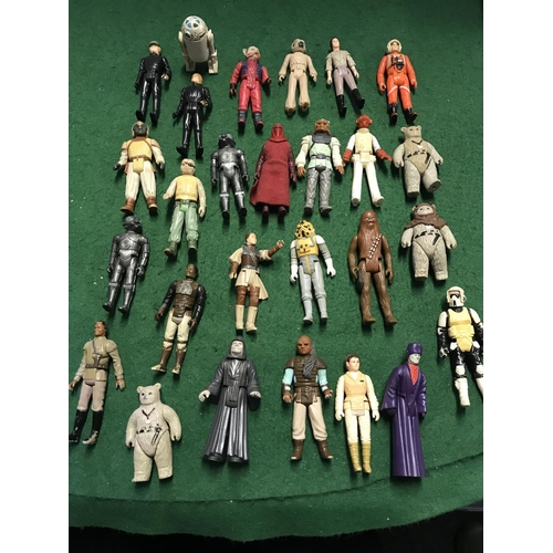 251 - QTY OF TOY FIGURES - MAINLY STAR WARS - APPROX 20