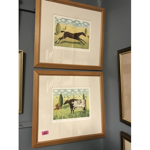 363 - PAIR OF FRAMED & GLAZED LTD ED PICTURES - SIGNED TREVOR PRICE - 50CMS X 45CMS