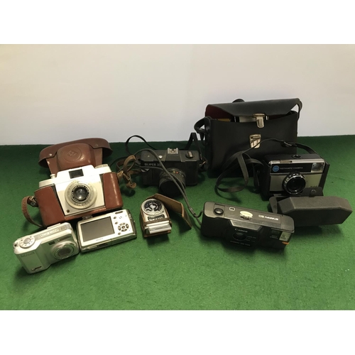 364 - QTY OF CAMERAS INC KODAK, AGFA & CANNON ETC, ETC