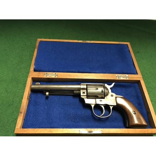 411 - BOXED DEACTIVATED COPY COLT PISTOL