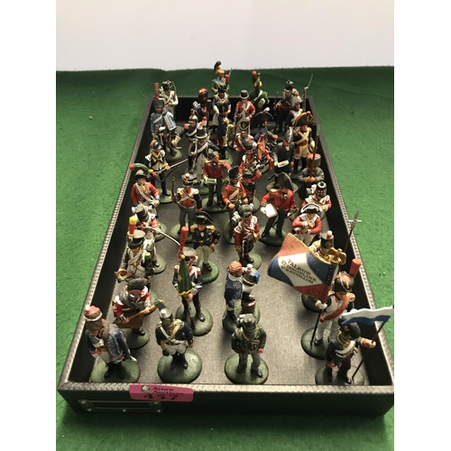 457 - APPROX 38 COLLECTABLE DELPRADO SOLDIERS