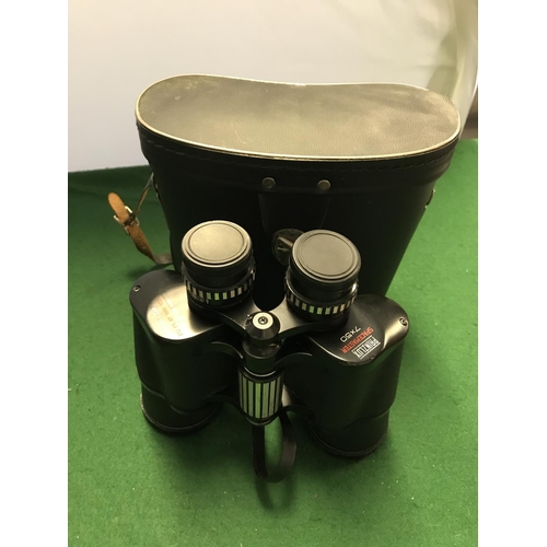 521 - CASED PAIR OF PRINZLUX SPACEMASTER 7 X 50 BINOCULARS