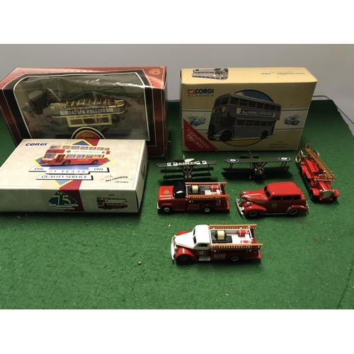 635 - QTY OF DIECAST VEHICLES INC CORGI & LLEDO