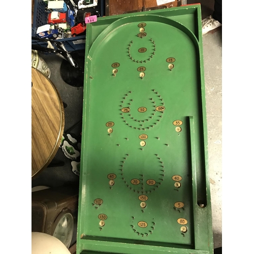 144 - VINTAGE BAGATELLE BOARD BY CHAD VALLEY