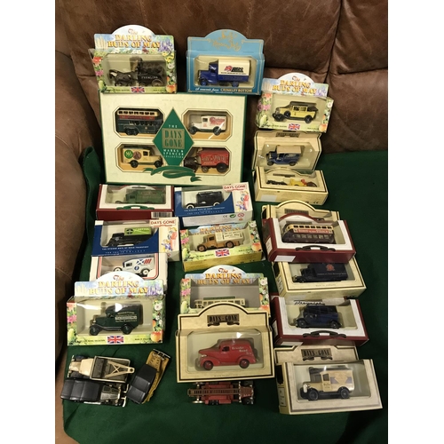 175 - APPROX 25 X DIECAST VEHICLES - MAINLY BOXED