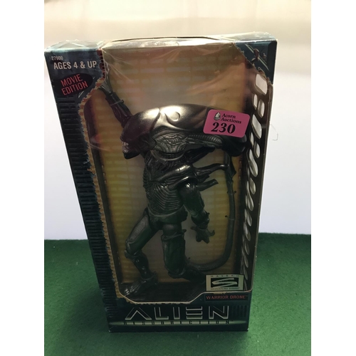 230 - BOXED ALLIEN RESURRECTION FIGURE IN UNOPENED ORIGINAL BOX