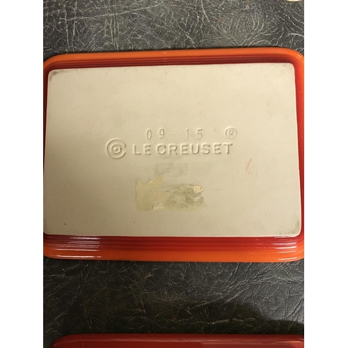 280 - LE CREUSET BUTTER DISH