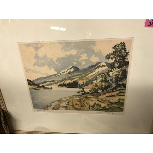 305 - F&G WATERCOLOUR BY JAMES PRIDDY - 52CMS X 42CMS