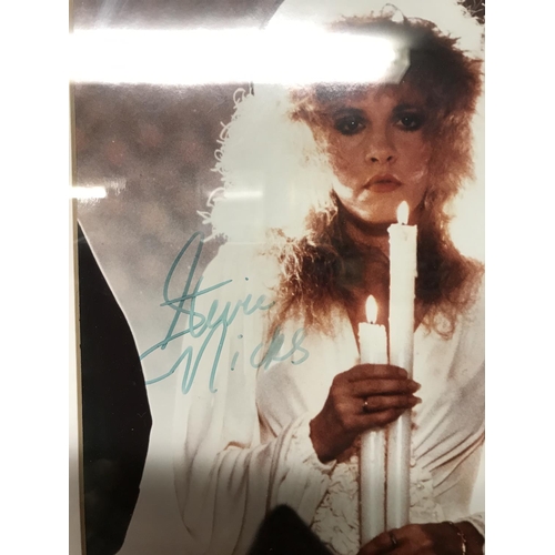 311 - F&G AUTOGRAPHED STEVIE NICKS PICTURE