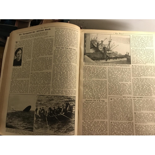 328 - 10 VOLUMNS OF WAR ILLUSTRATED IN STAND