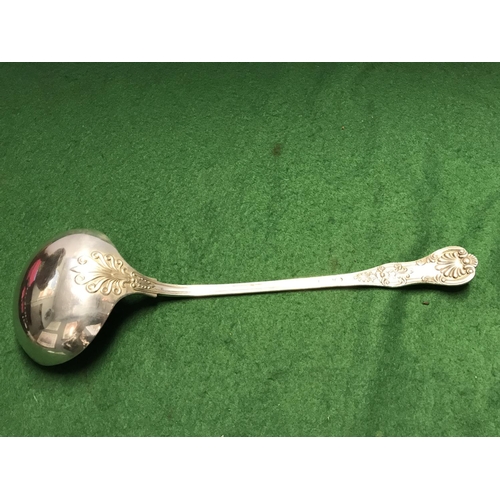 47 - LOVELY LARGE SILVER HALLMARKED LADLE - 180GRMS