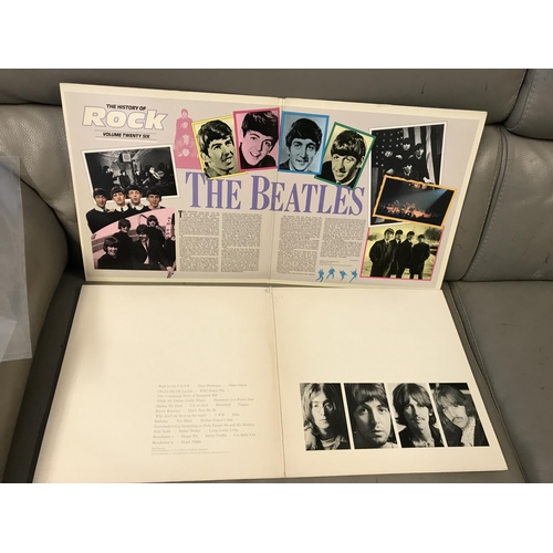 391 - THE BEATLES WHITE ALBUM & THE HISTORY OF ROCK VOLUMN 26 THE BEATLES