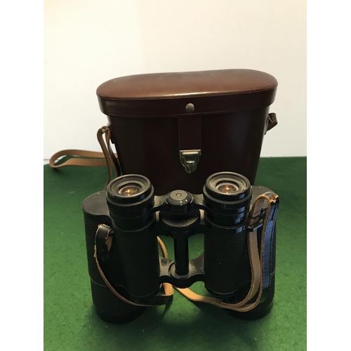 393 - CASED PAIR OF KARL ZEISS JENA BINOCULARS