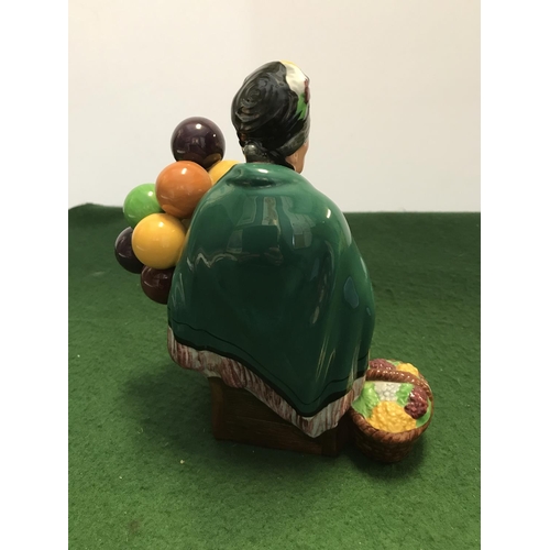 406 - LOVELY ROYAL DOULTON BALLOON SELLER FIGURE - HN 1315 - 20CMS H