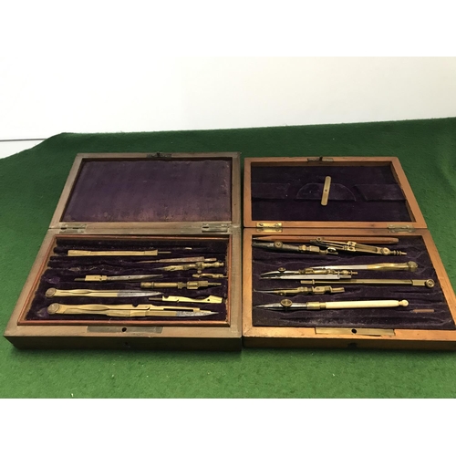 410 - 2 X BOXED VINTAGE TECHNIAL DRAWING SETS