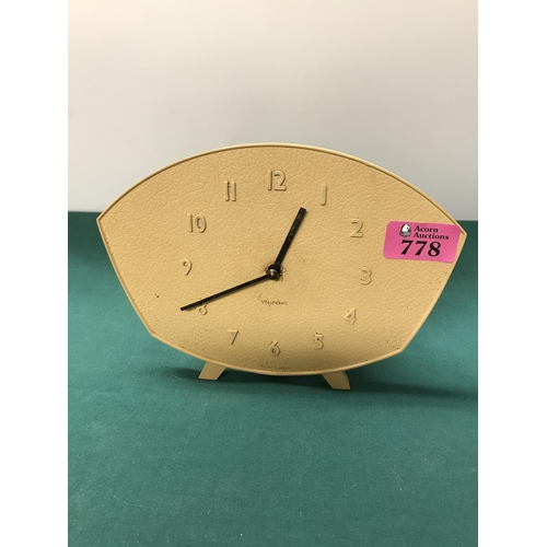 778 - LOVELY RETRO WESTCLOX ALARM CLOCK - CLOCKS AND WATCHES ARE NOT TESTED