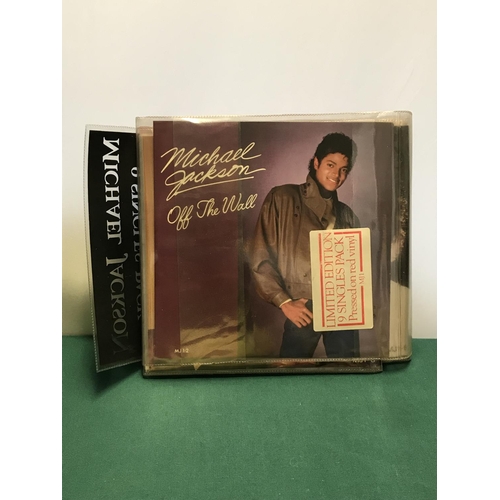 101 - MICHAEL JACKSON LIMITED EDITION 9 X SINGLES PACK