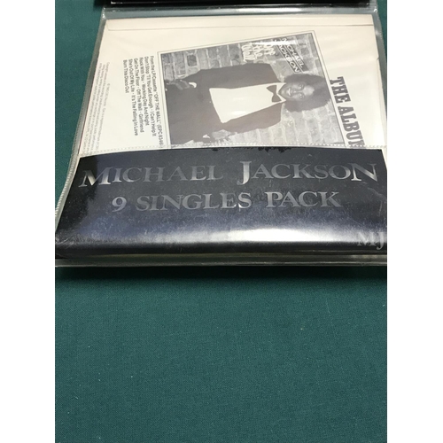 101 - MICHAEL JACKSON LIMITED EDITION 9 X SINGLES PACK