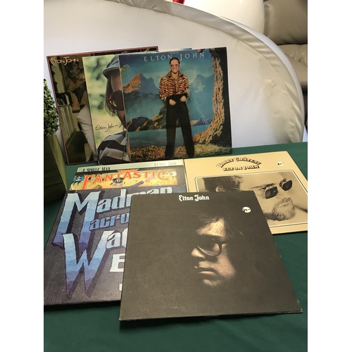 109 - 14 X ELTON JOHN LPs & 3 X 45s