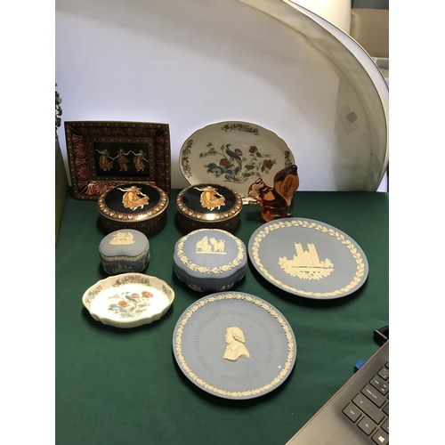 161 - 10 X COLLECTABLE WEDGWOOD ITEMS
