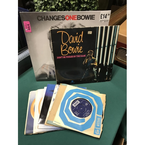 464 - DAVID BOWIE LP, 1 X 10