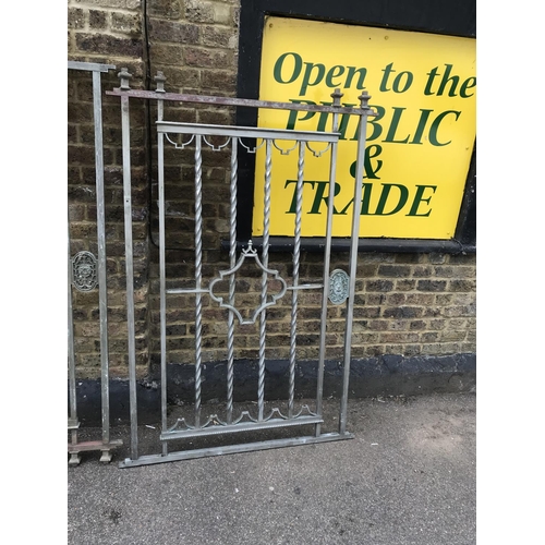 10 - 3 X VERY HEAVY CUSTOM MADE DECORATIVE GARDEN PANELS - COULD POSSIBLY BE USED AS GATES OR AS PANELS F... 