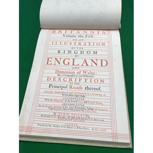 137 - LOVELY LARGE BRITANNIA, VOLUME THE FIRFT ETC - PUBLISHED BY ALEXANDER DUCKHAM & CO LTD - PRINTED 193... 