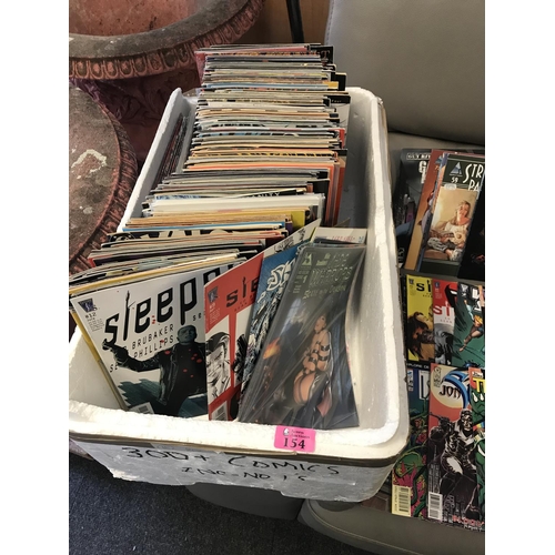 154 - LARGE QTY OF APPROX 300 INC CRIME CLASSICS, VOODOO CHILD, FRENCH ICE, ATOMIC ROBO, WARLOCK & THE TRO... 