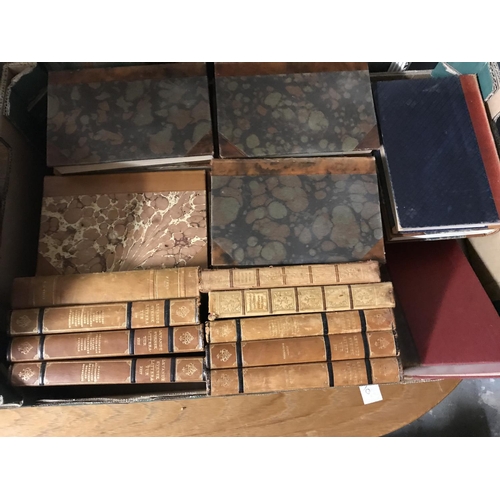 172 - 2 X LARGE BOXES OF VINTAGE BOOKS - APPROX 60 - C1930S ALL SCANDANAVIAN