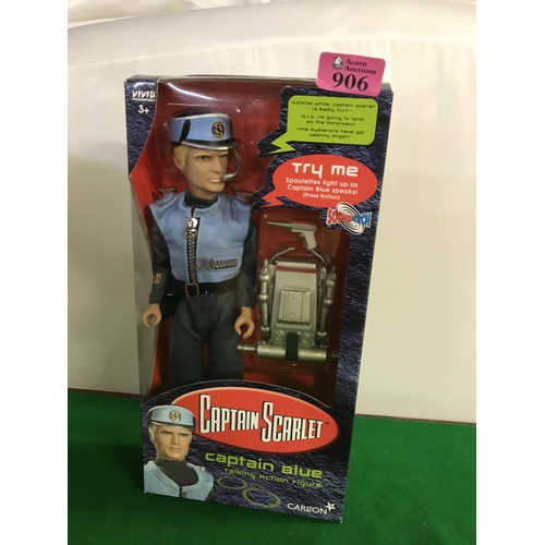 906 - BOXED CAPTAIN BLUE FIGURE