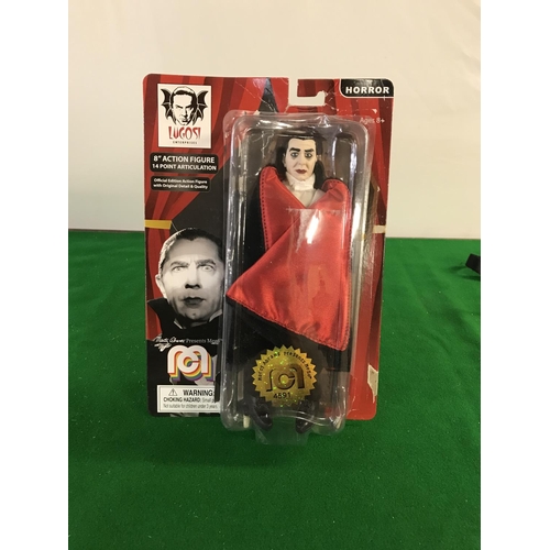 909 - BOXED VINTAGE BELA LUGOSI VAMPIRE FIGURE