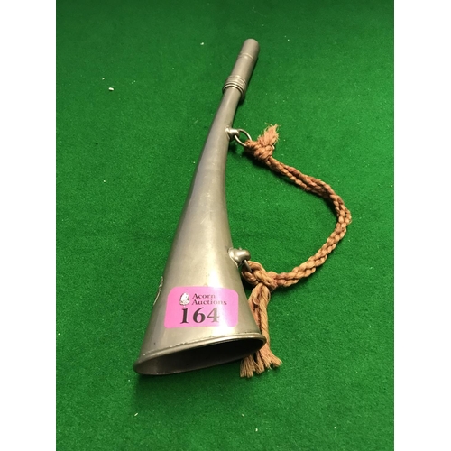 164 - VINTAGE THE ACME TRAIN GUARD HORN - 30CMS LONG