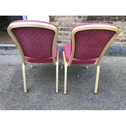 193 - PAIR OF CHAIRS FROM WESTHAM VIP LOUNGE COLLECTION ONLY OR ARRANGE OWN COURIER