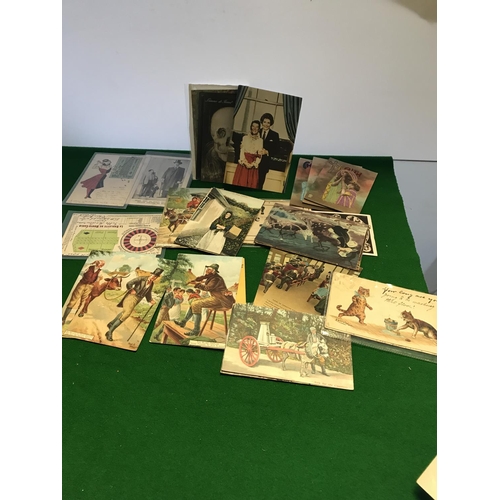 273 - LARGE QTY OF POSTCARDS INC NOVELTY, EVENTS, PEOPLE ETC