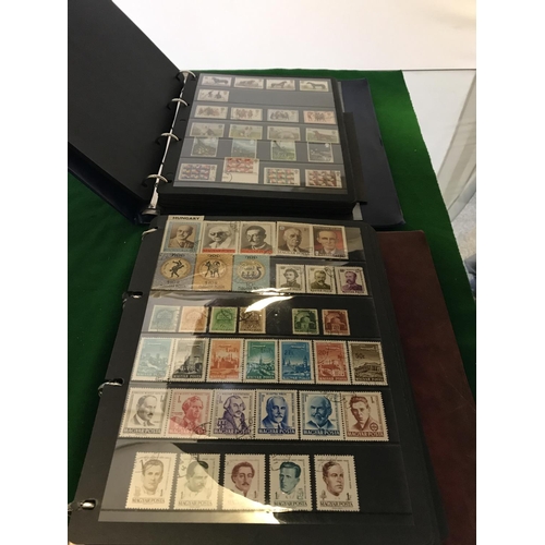 288 - 4 X LBUMS OF MIXED STAMPS INC ANIMALS ETC