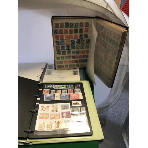 289 - 3 X ALBUMS OF STAMPS INC GB, COMMON WEALTH, AUSTRIA, RUSSIAN  ETC