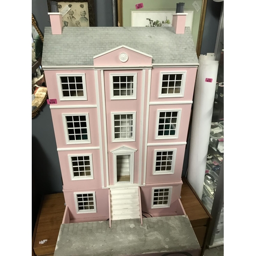50 - LOVELY KIT MADE DOLLS HOUSE - OVERALL 62CMS W X 106CMS H X 60CMS D - COLLECTION ONLY OR ARRANGE OWN ... 