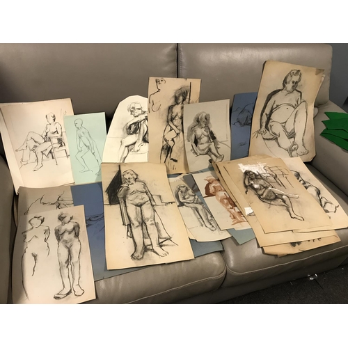 63 - QTY OF ARTIST SKETCHES - APPROX 150
