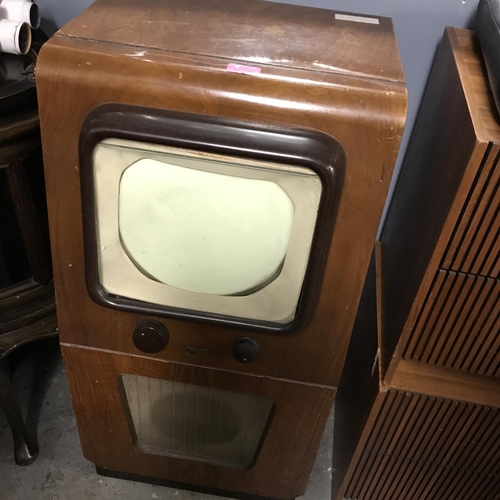 69 - LOVELY VINTAGE MARCONI TELEVISION - ELECTRICAL ITEMS SHOULD BE CHECKED BY A QUALIFIED ELECTRICIAN - ... 