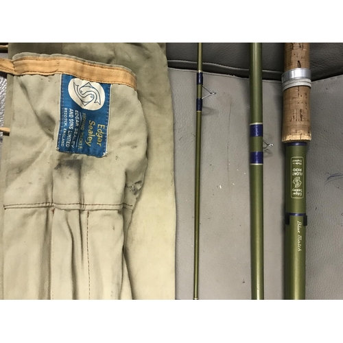 345 - 3 PEICE EDGAR SEALEY BLUE MATCH FLOAT ROD