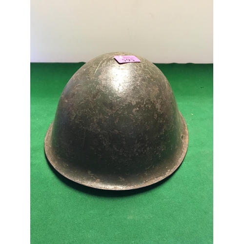 595 - WW11 INFANTRY HELMET WITHOUT LINER